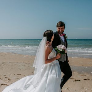 Hochzeit in der Normandie am Strand