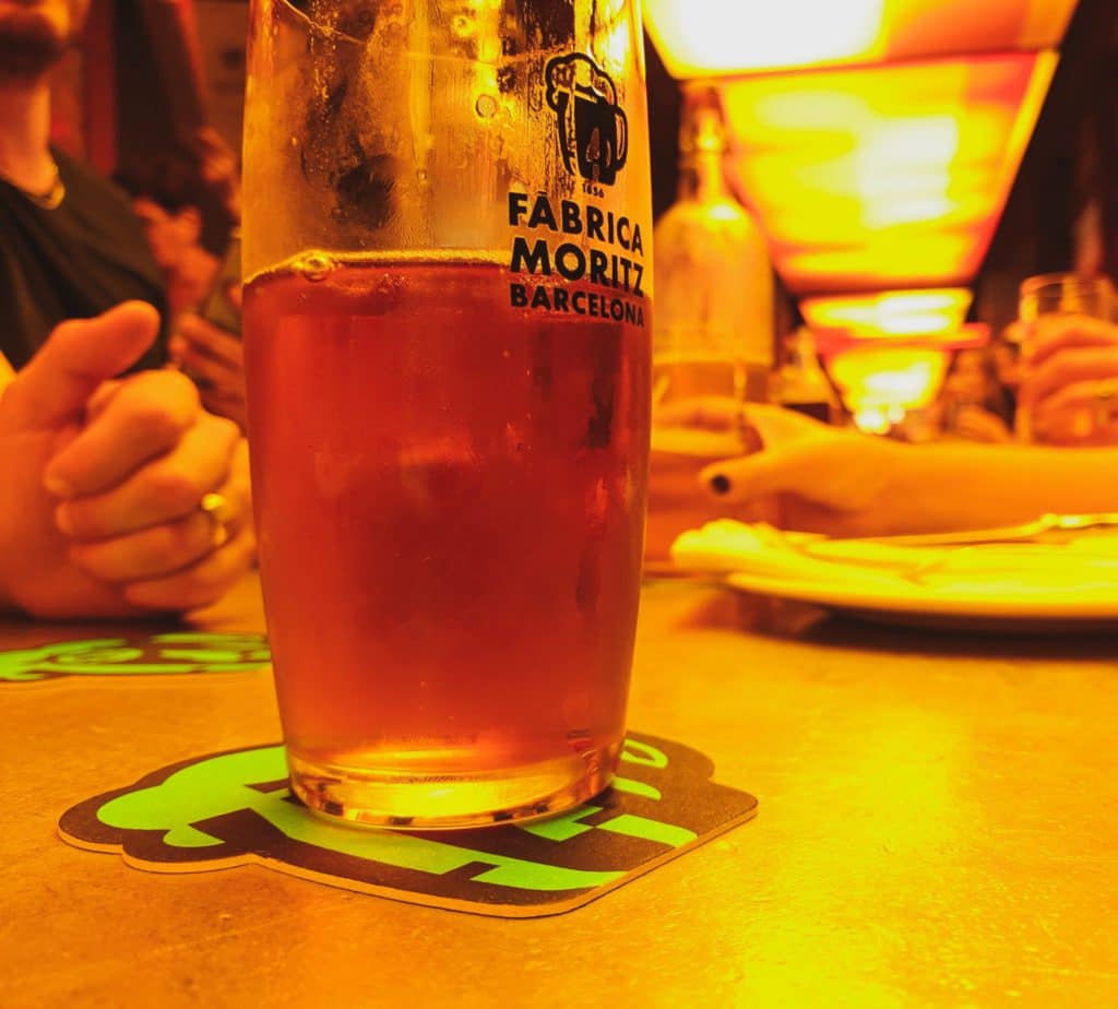 Bière de la Fabrica Moritz