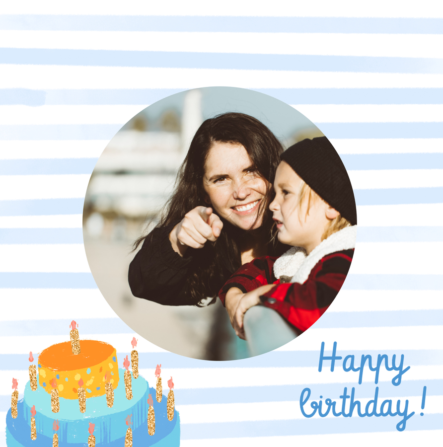 mom birthday card