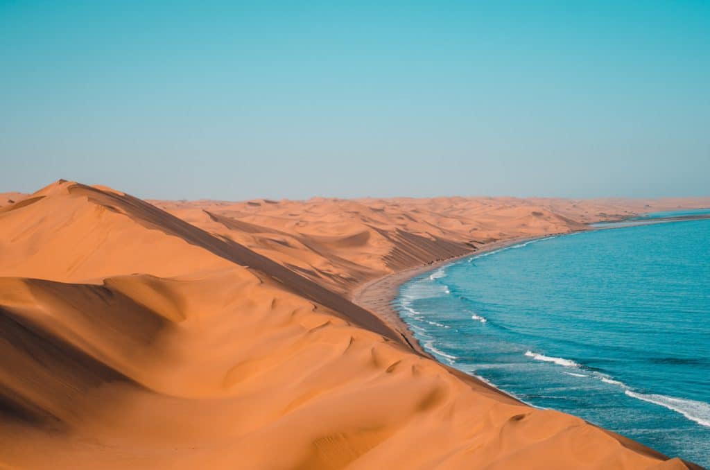 Strand in Namibia 