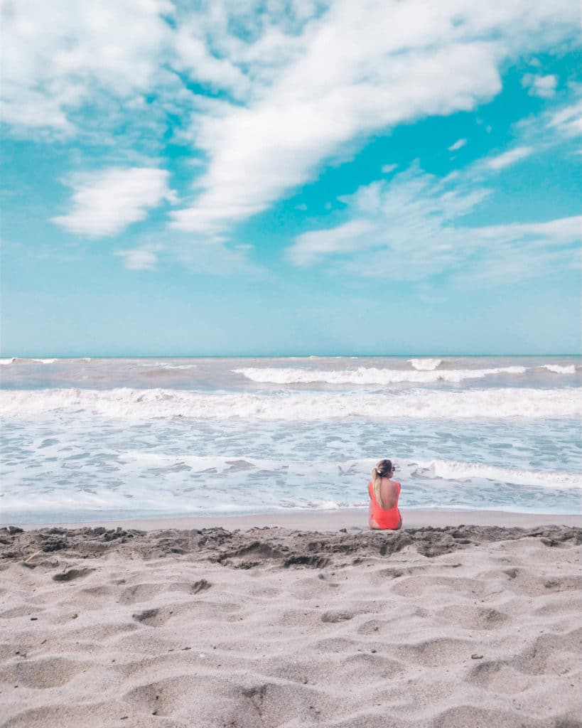 Strand in Palomino, Kolumbien