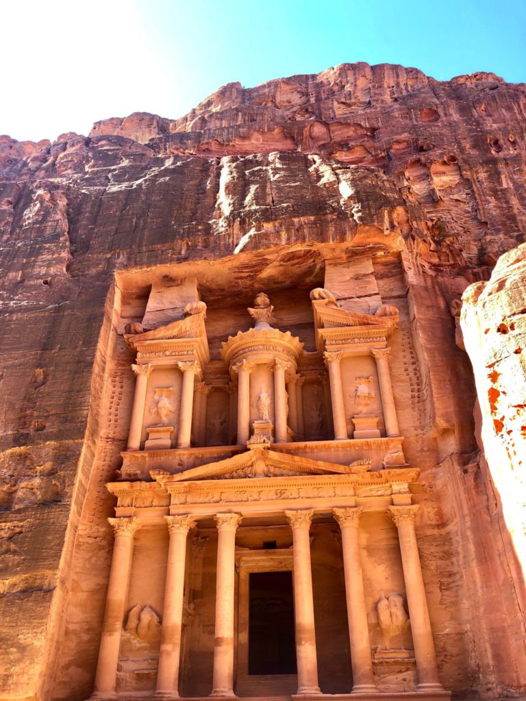 Al-Khazneh, porte principale de Petra en Jordanie