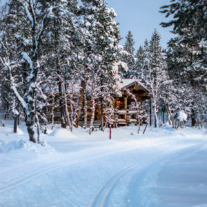 Chalet du Pere Noel au Pole Nord