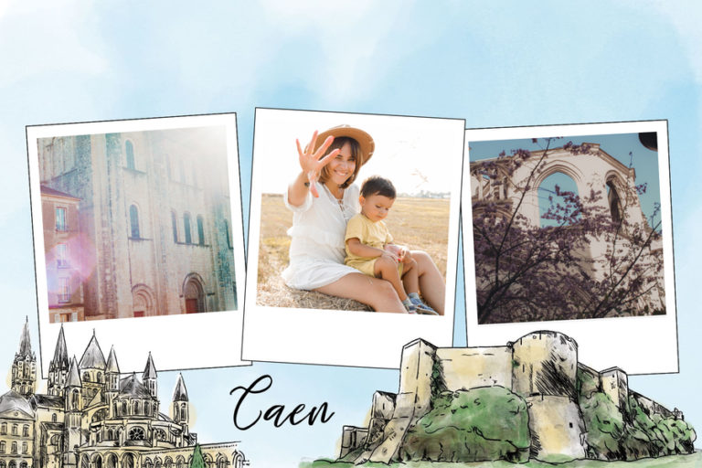 postcard caen