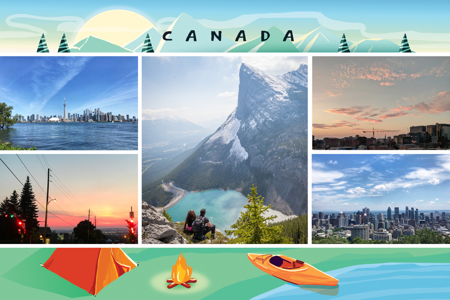 canada postcard