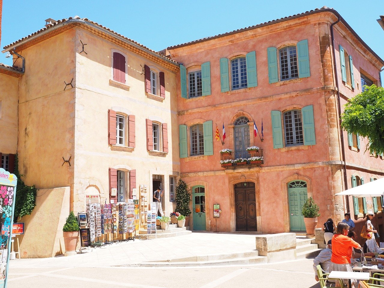 Französisches Dorf Roussillon