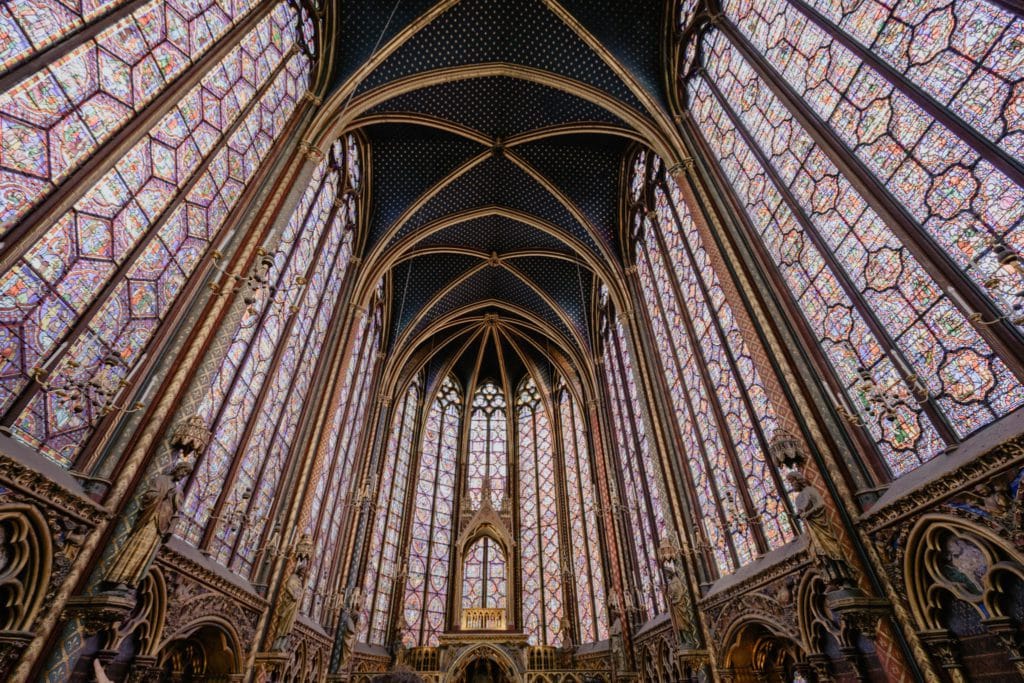 Vitraux de la Sainte-Chapelle à Paris