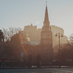 Schottland während der Allerheiligen-Feiertage