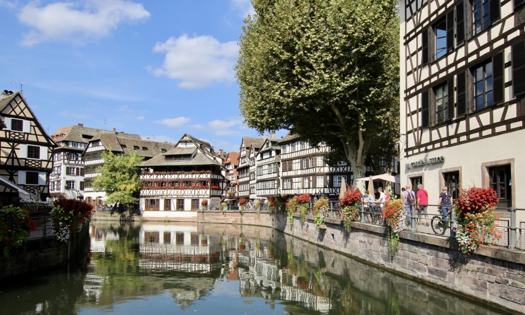 Ville de Strasbourg pour vacances d'ete en France