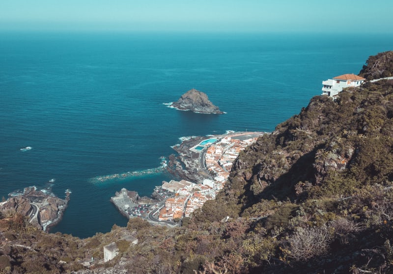 Vue sur mer à Tenerife