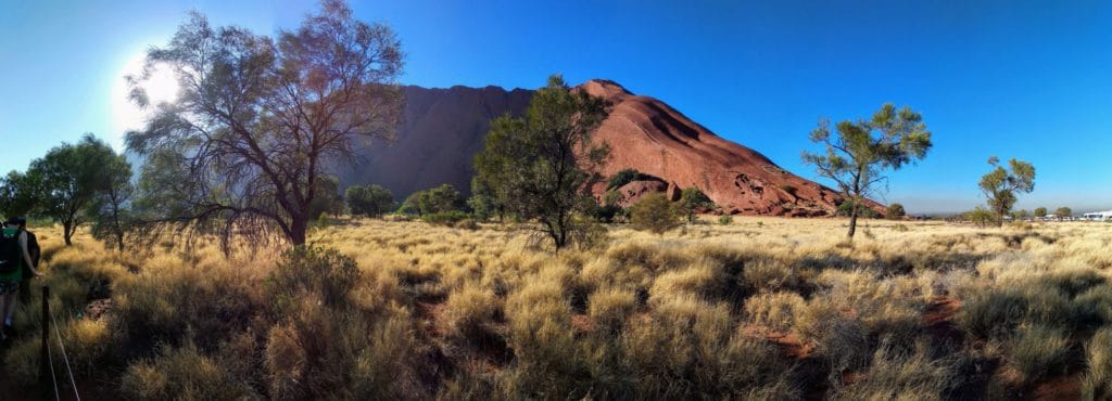 Uluru Rock, Australien, Familienreise