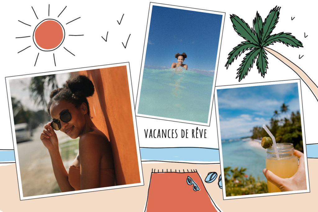 Carte postale vacances | Fizzer