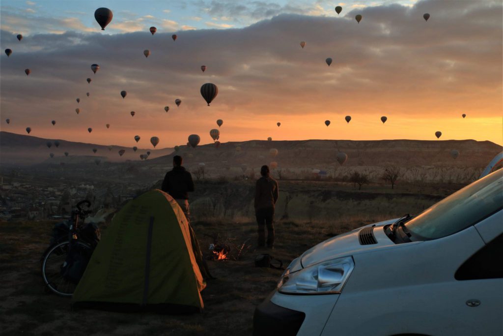 Heißluftballons Kappadokien