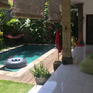 Villa für digitale Nomaden auf Bali mit Swimmingpool