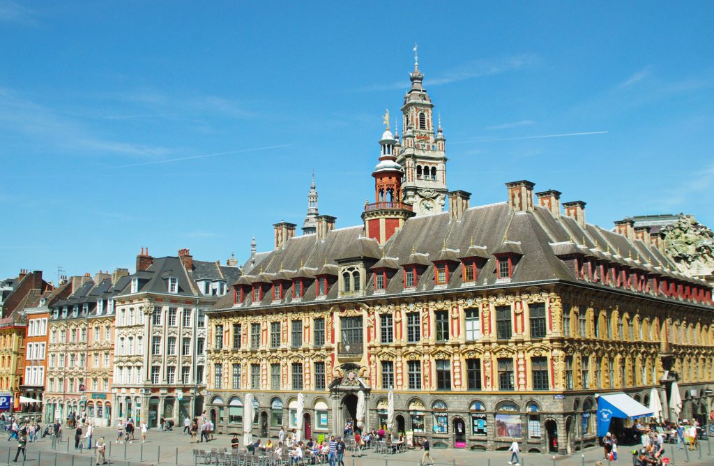 zentraler Platz von Lille