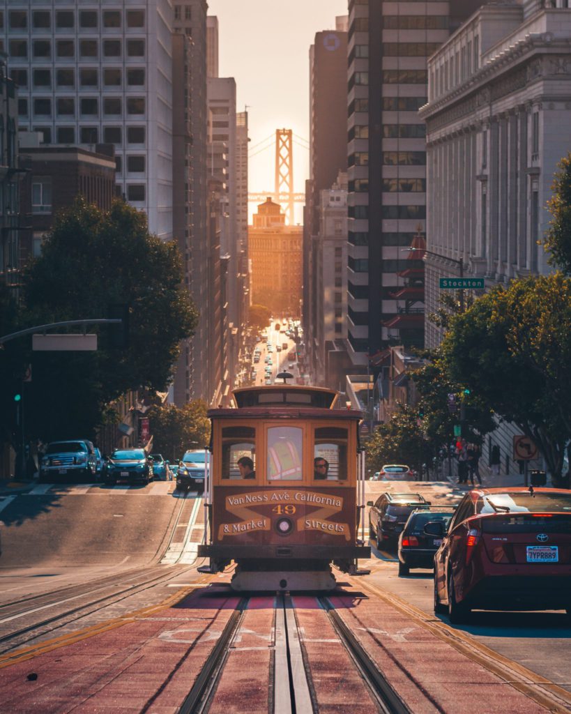 Straßenbahn von San Francisco